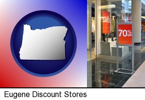 a store offering up to 70% discounts on selected styles in Eugene, OR